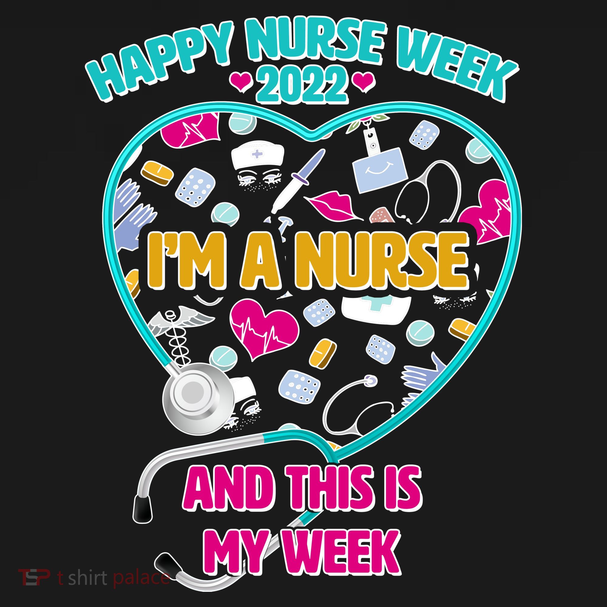 Happy Nurse Week I'm A Nurse And This Is My Week Women's Long Sleeve Shirt