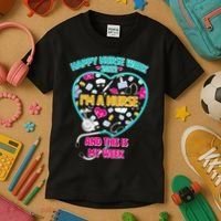 Happy Nurse Week I'm A Nurse And This Is My Week Kids T-Shirt thumb 3