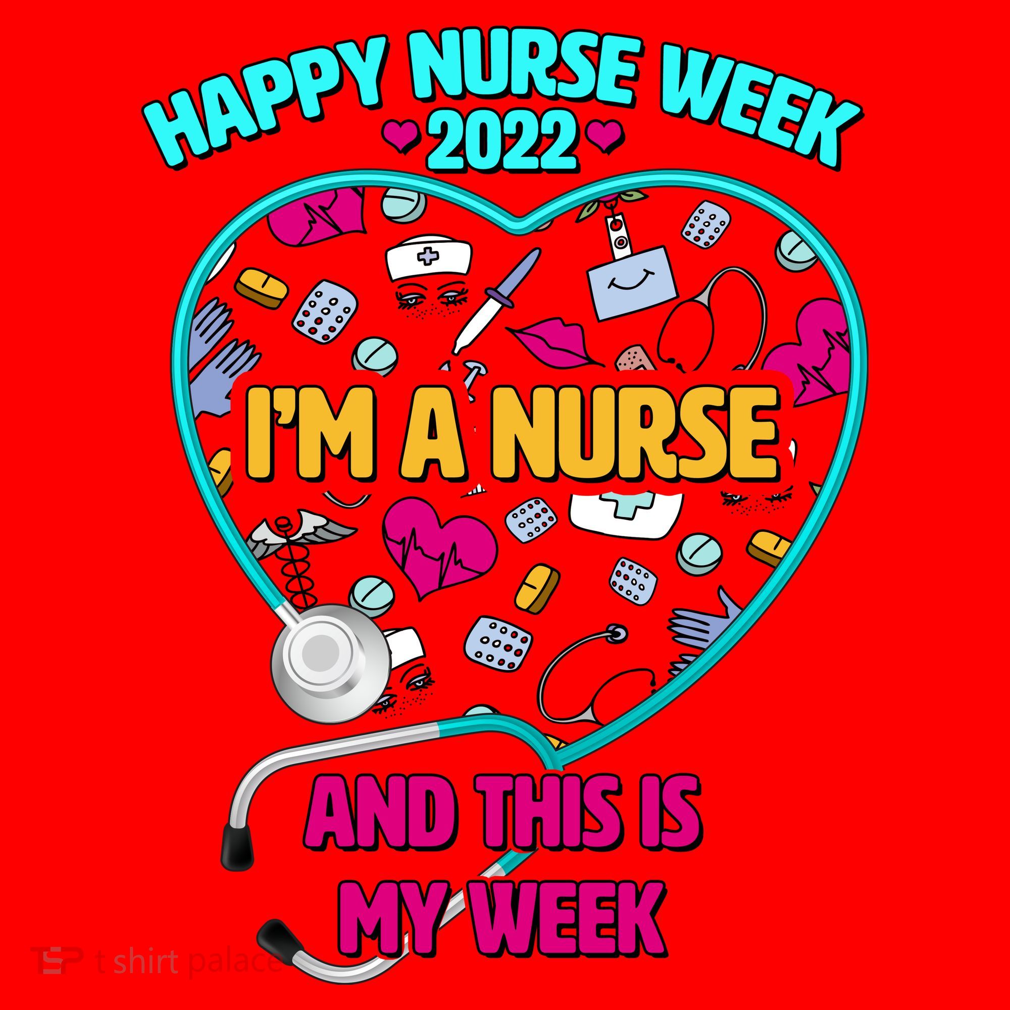 Happy Nurse Week I'm A Nurse And This Is My Week Santa Hat