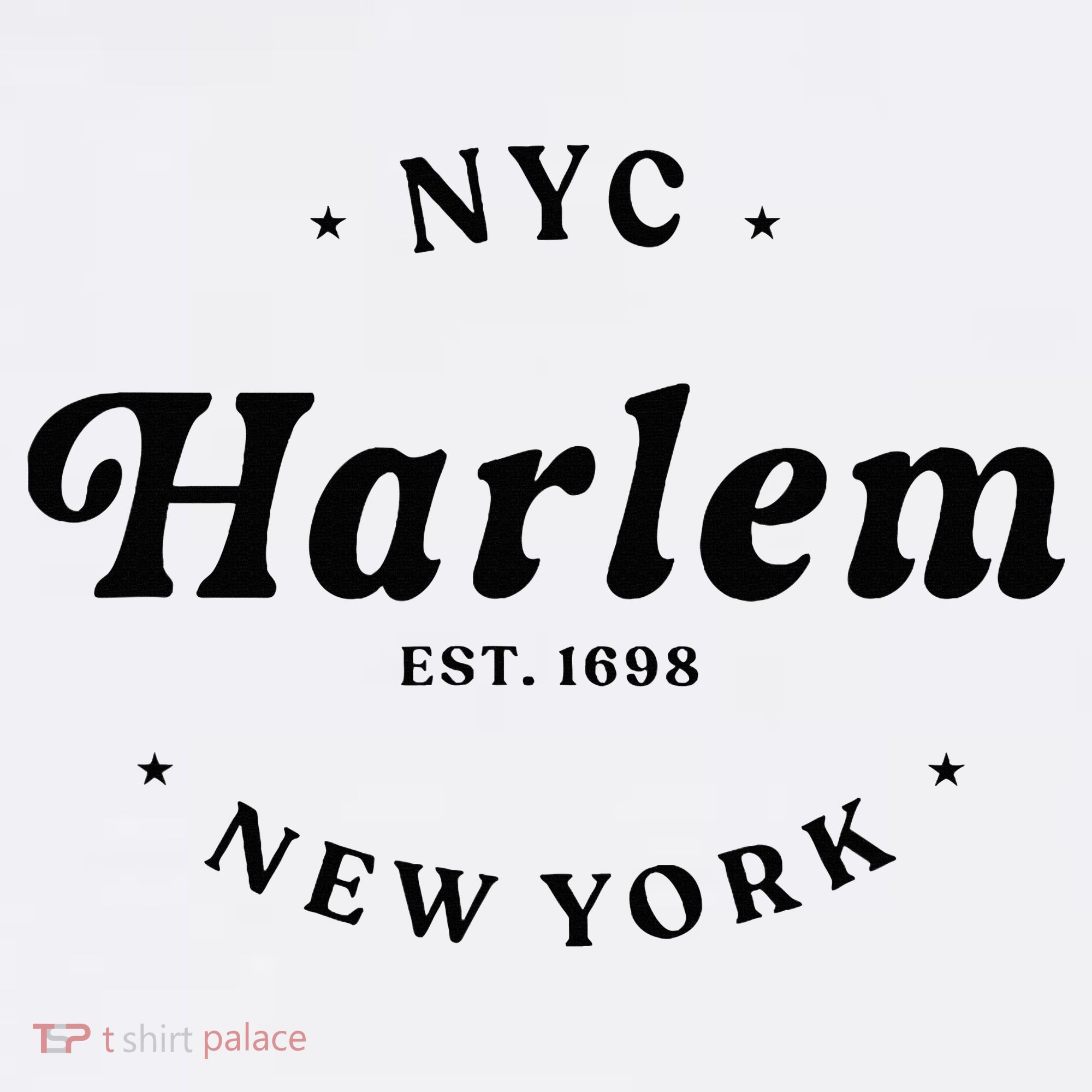 Harlem New York City Nyc Women Retro Harlem T-Shirt