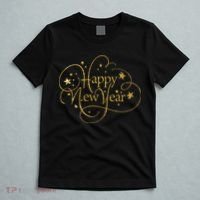 Happy New Years Golden Logo T-Shirt thumb 5