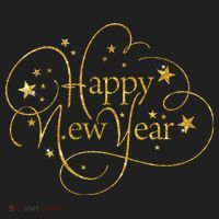 Happy New Years Golden Logo Beanie thumb 2