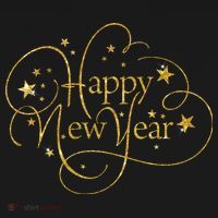 Happy New Years Golden Logo Mousepad thumb 1