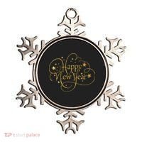 Happy New Years Golden Logo Ornament thumb 0