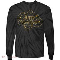 Happy New Years Golden Logo Tie-Dye Long Sleeve Shirt thumb 0