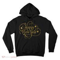 Happy New Years Golden Logo Tall Hoodie thumb 0