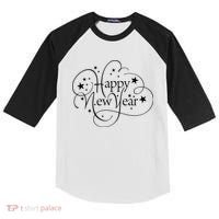 Happy New Years Golden Logo Kids Colorblock Raglan Jersey thumb 0