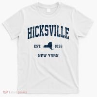 Hicksville New York Ny Vintage Athletic T-Shirt thumb 0