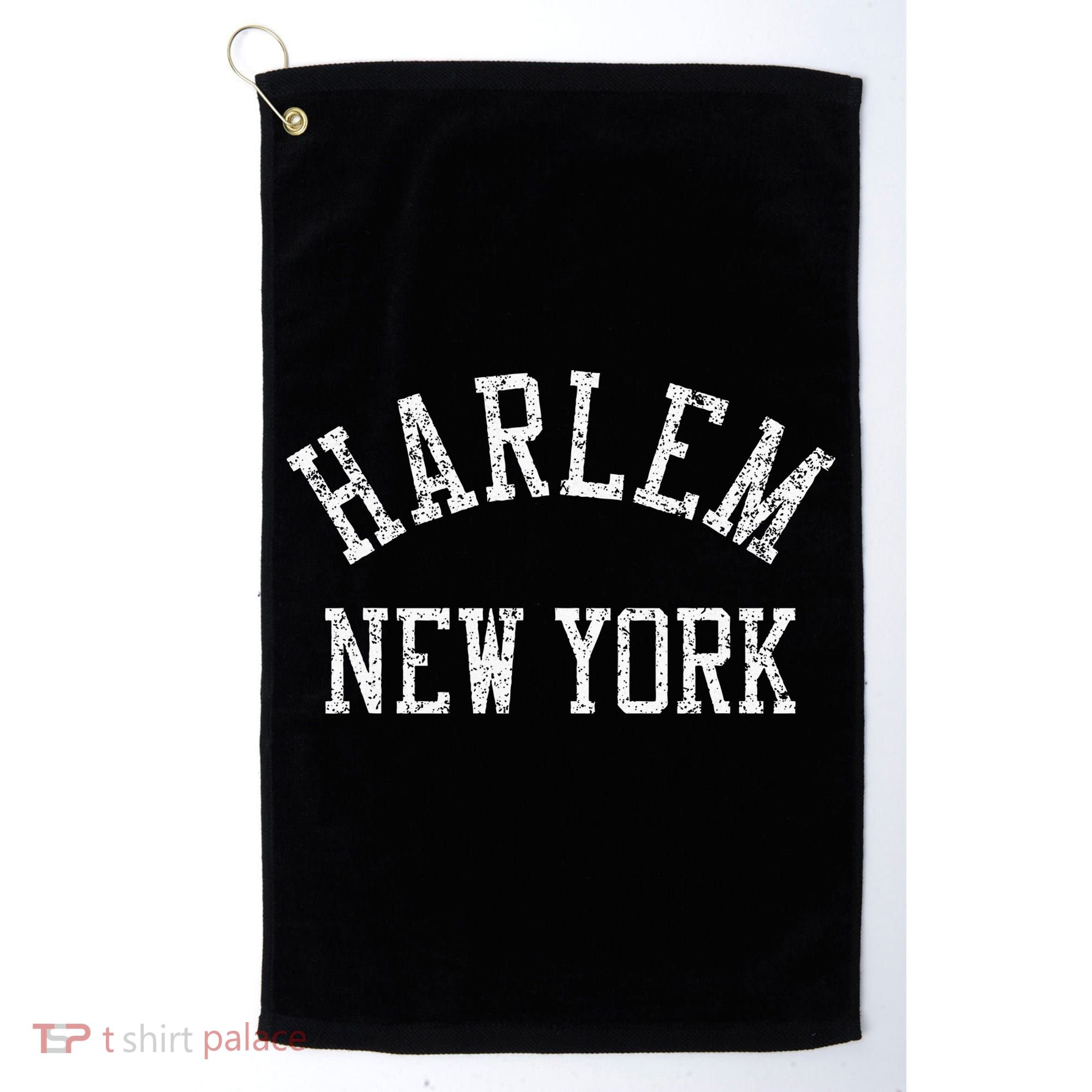 Harlem New York Arched Golf Towel