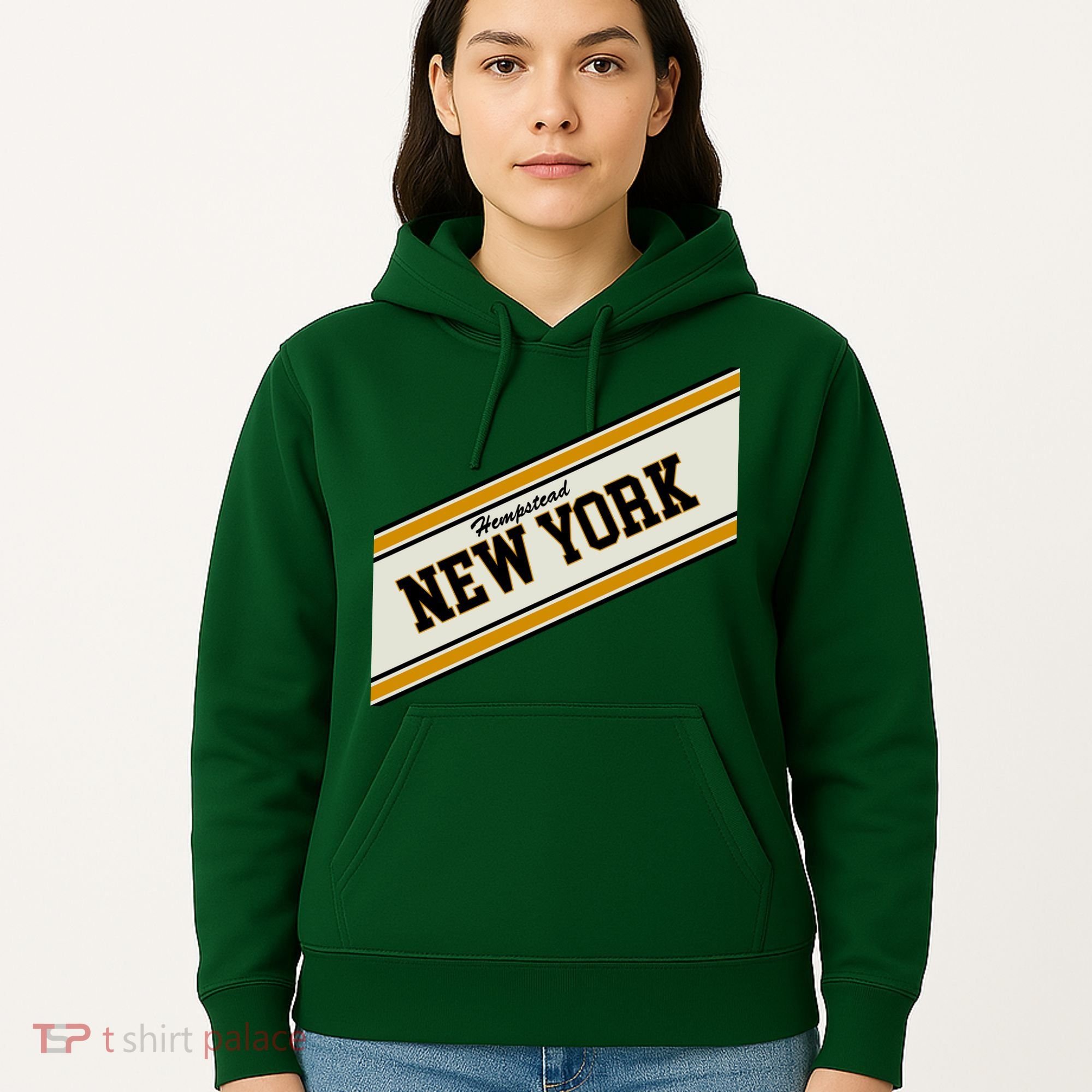 Hempstead New York Varsity Logo Hoodie