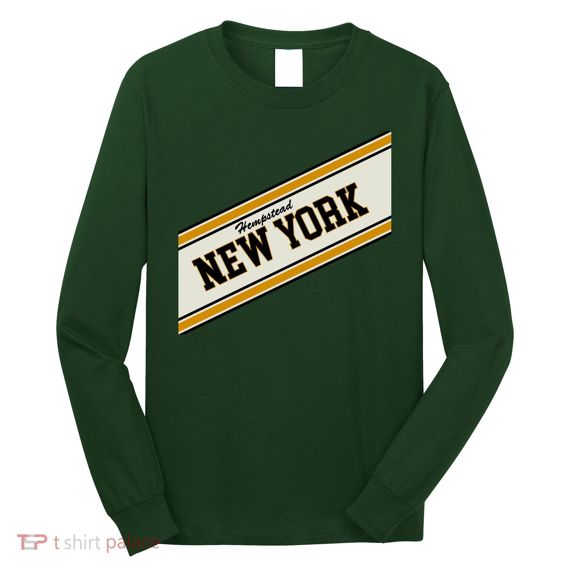 Hempstead New York Varsity Logo Long Sleeve Shirt