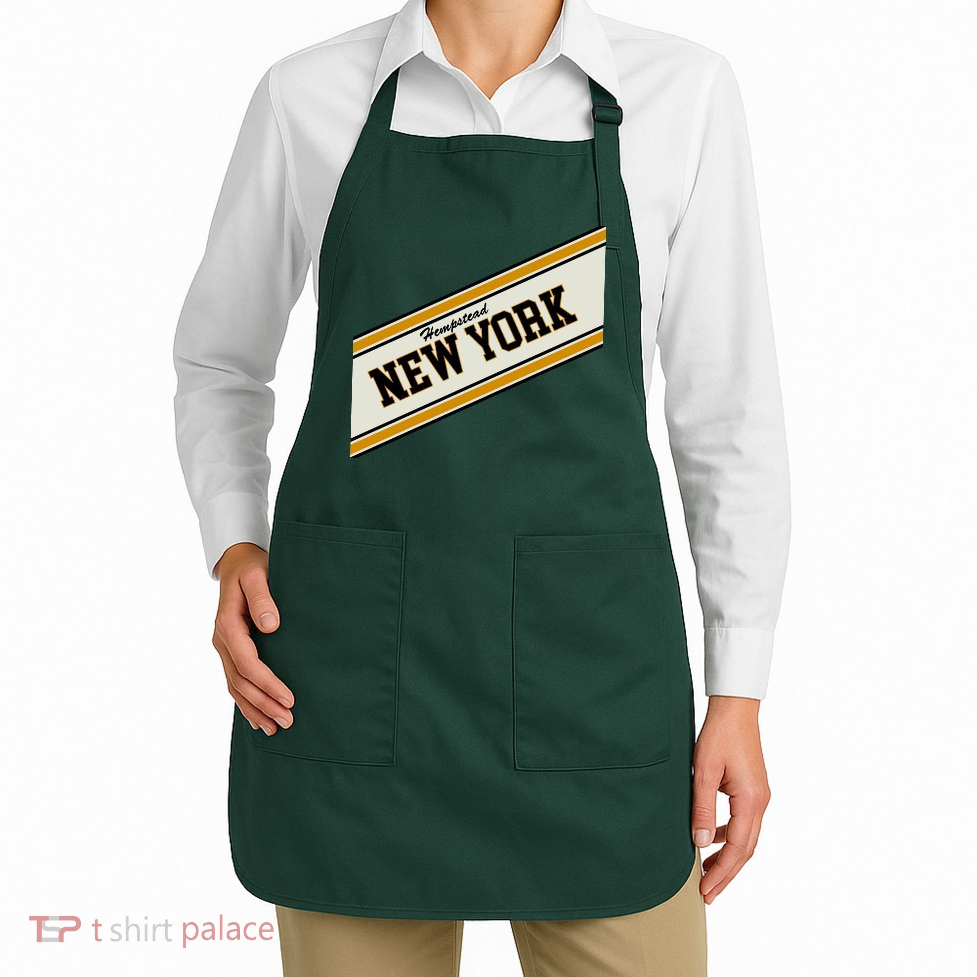 Hempstead New York Varsity Logo Apron