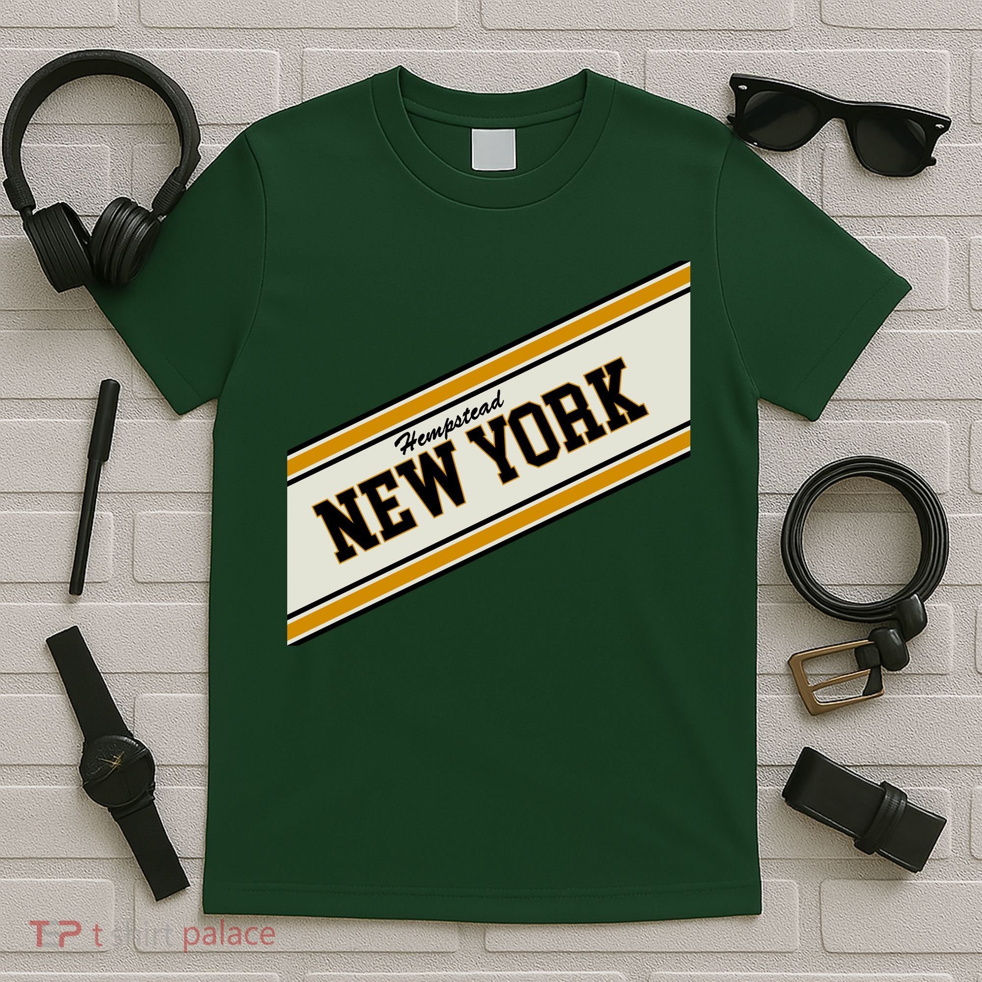 Hempstead New York Varsity Logo T-Shirt