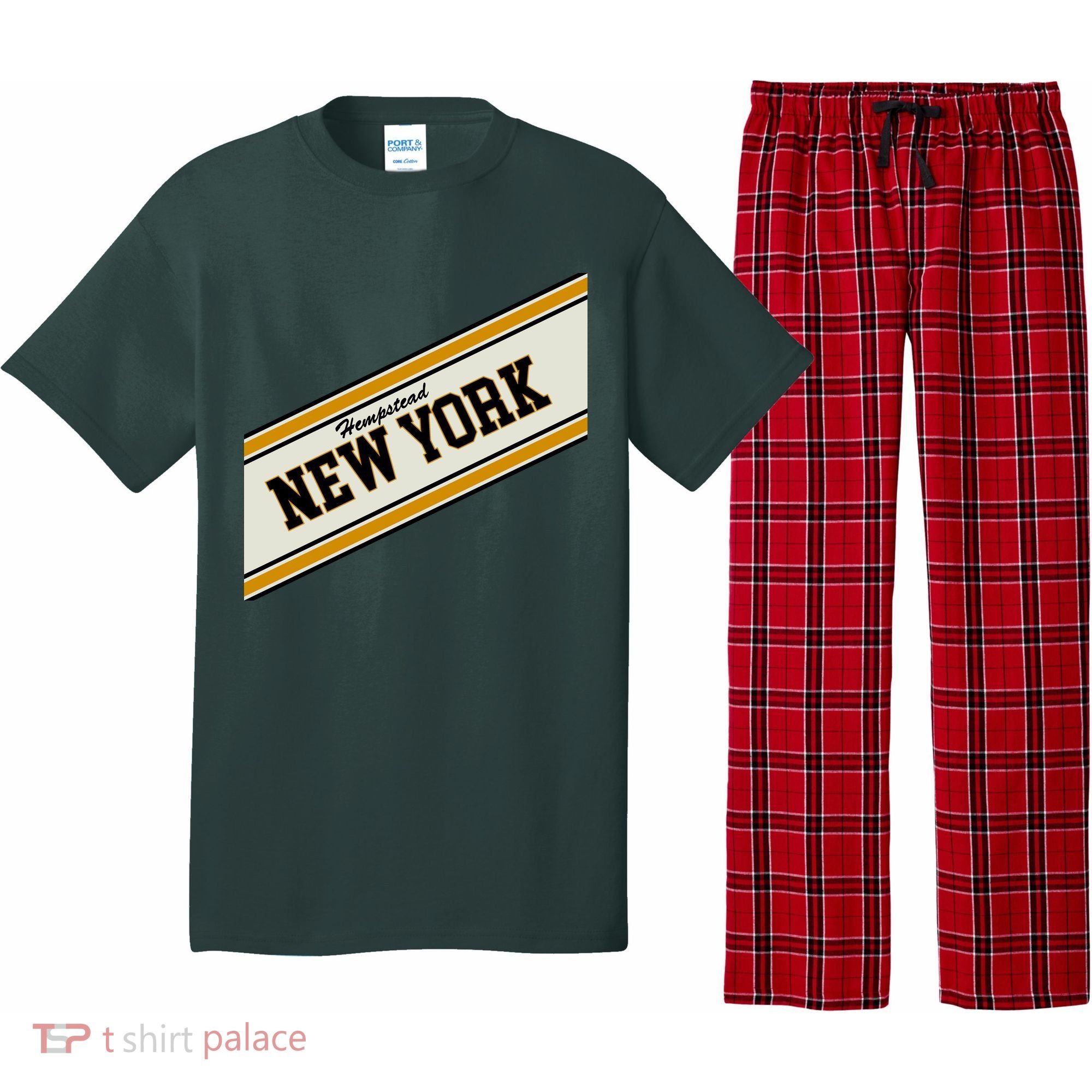 Hempstead New York Varsity Logo Pajama Set