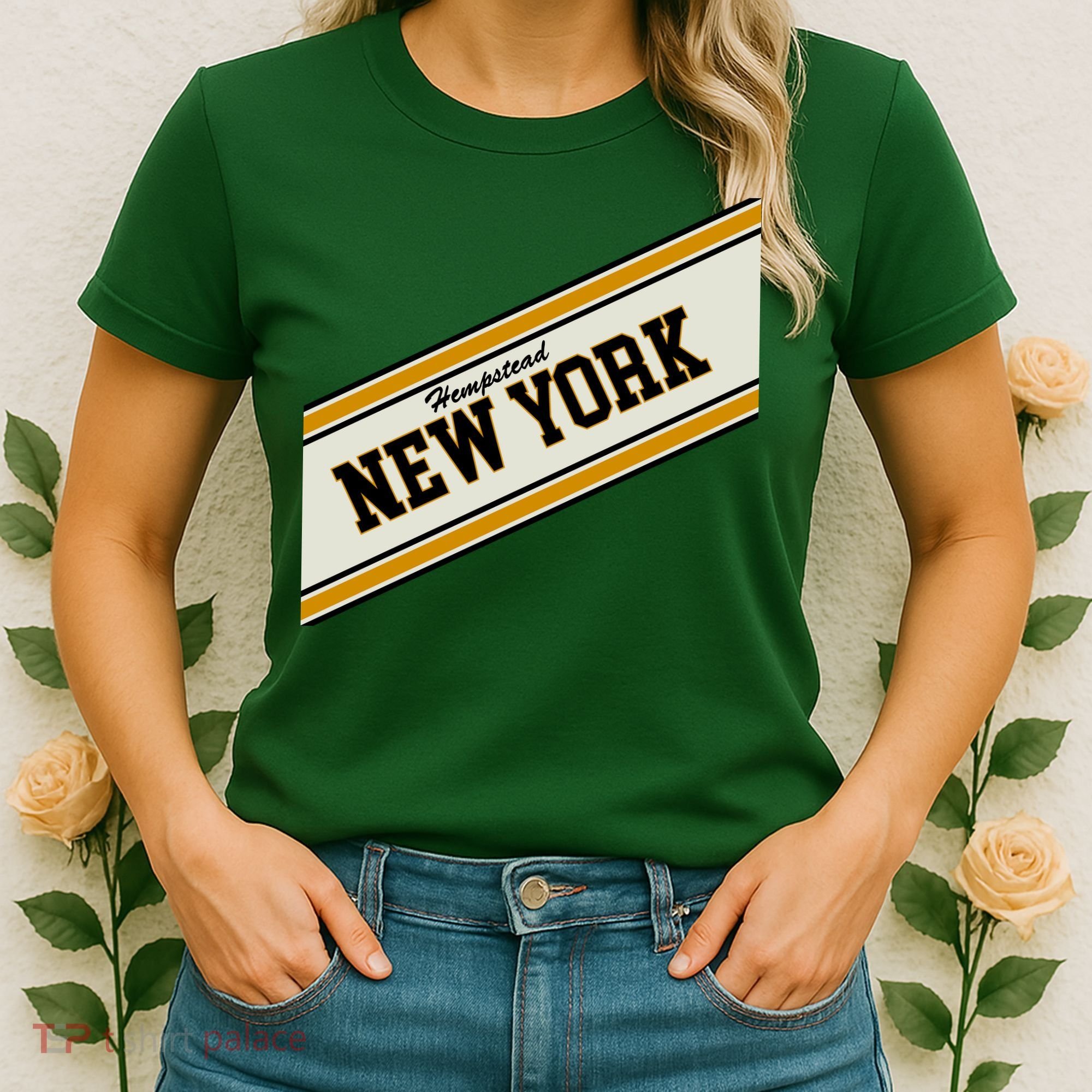 Hempstead New York Varsity Logo Women's T-Shirt