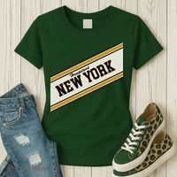 Hempstead New York Varsity Logo Women's T-Shirt thumb 3