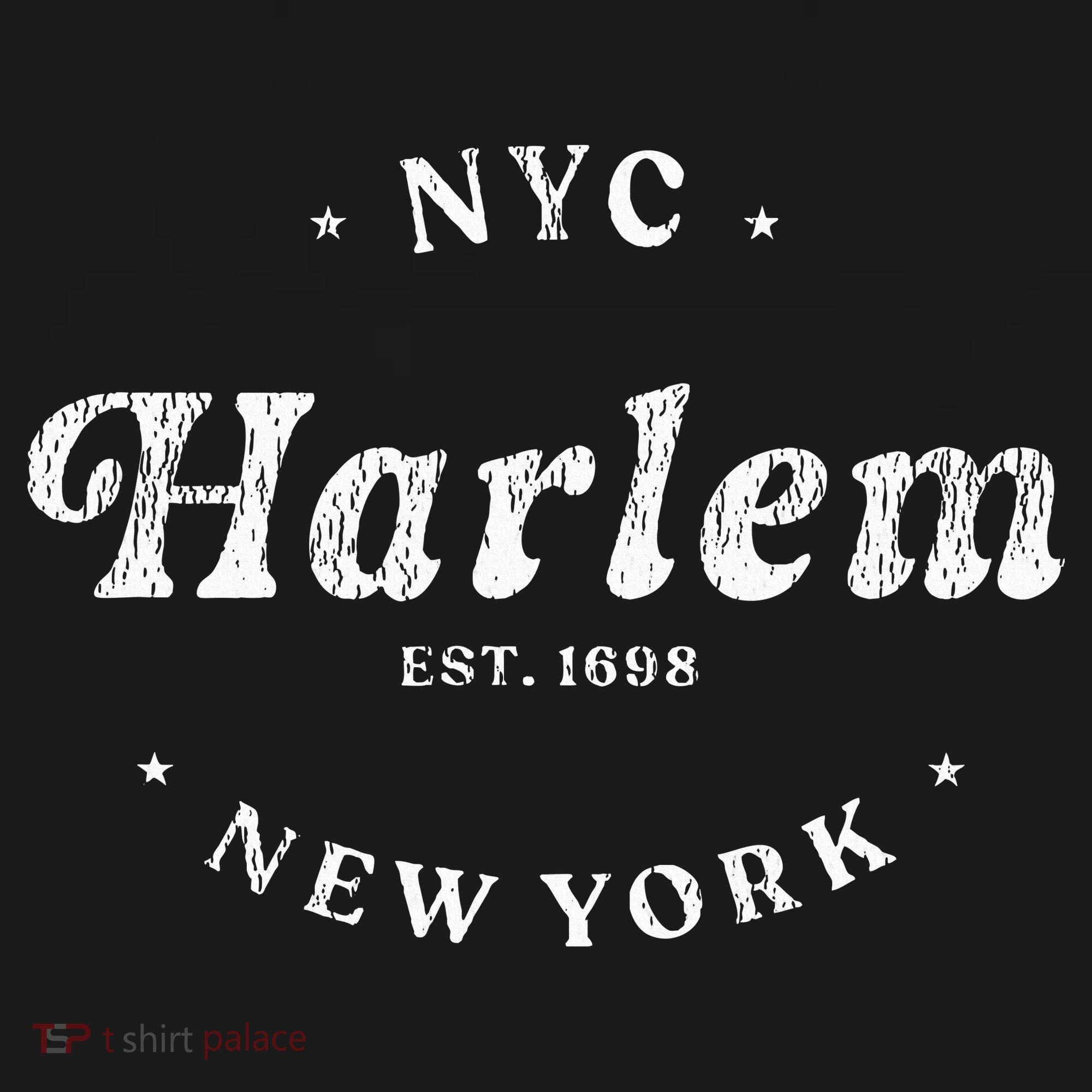 Harlem New York City Nyc Retro Harlem T-Shirt