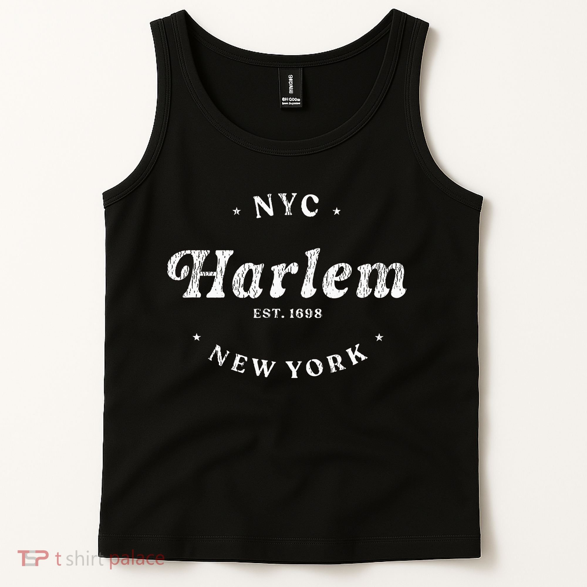 Harlem New York City Nyc Retro Harlem Tank Top