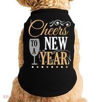 Happy New Year With Celebration New Years Eve Doggie Tank thumb 0