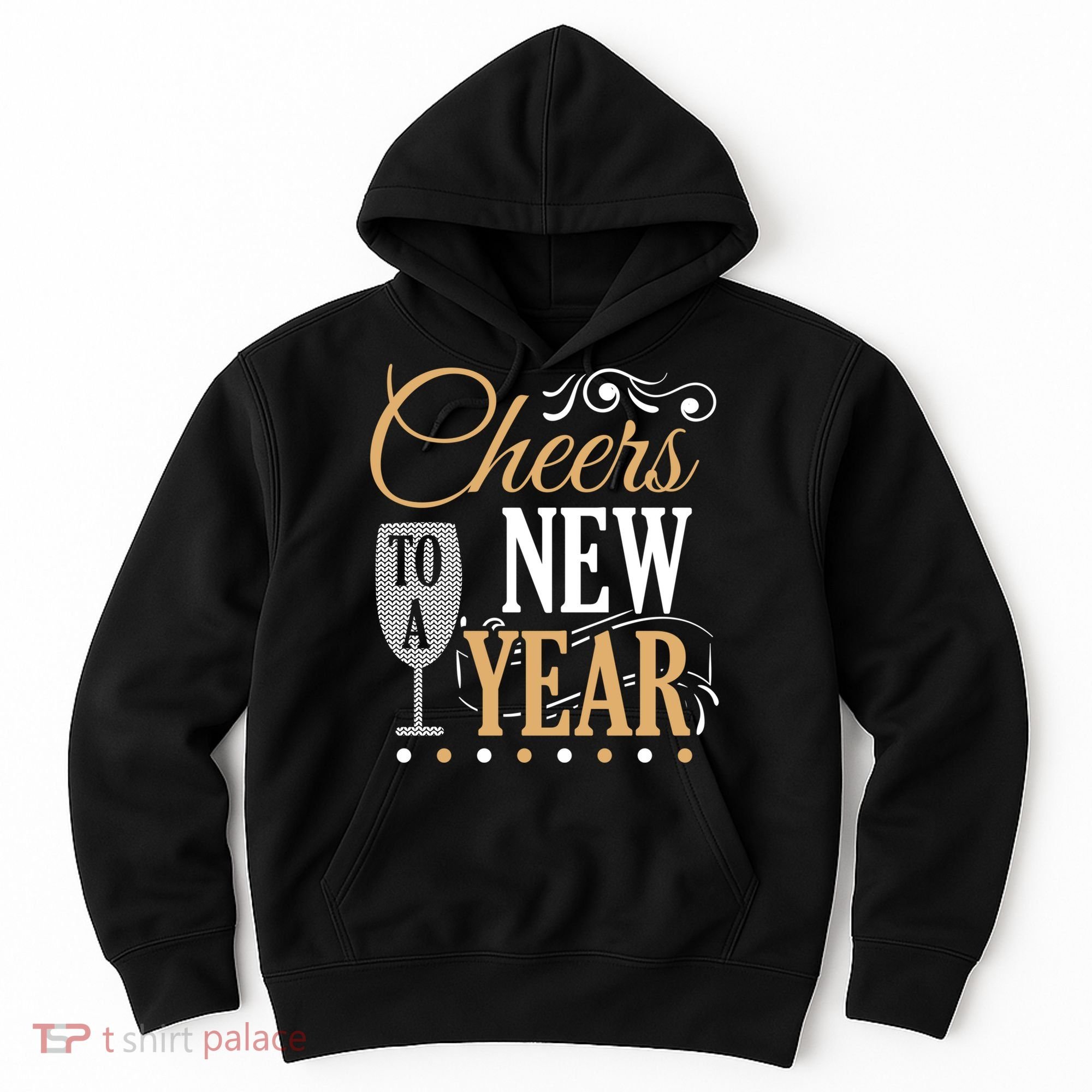 Happy New Year With Celebration New Years Eve Hoodie