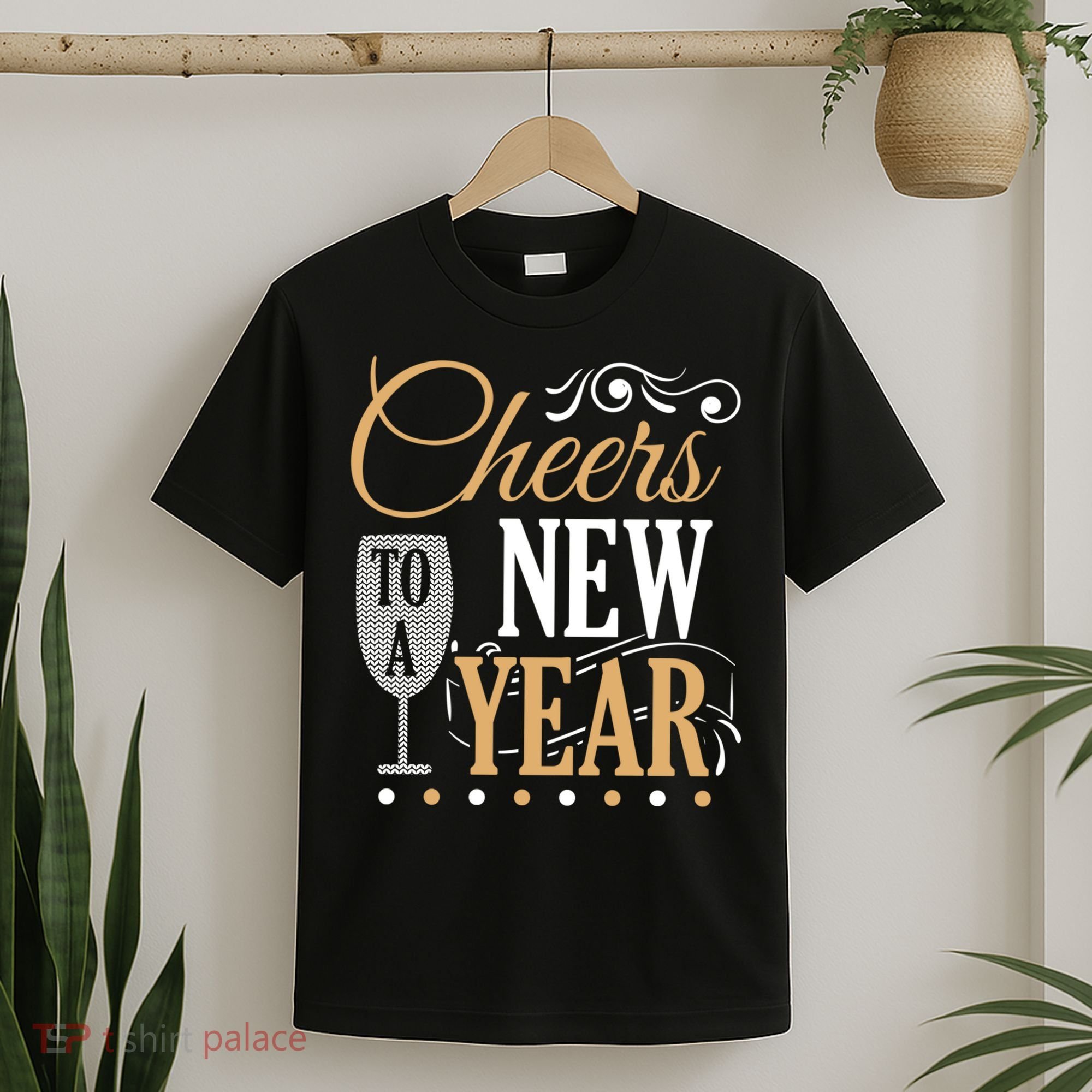 Happy New Year With Celebration New Years Eve T-Shirt