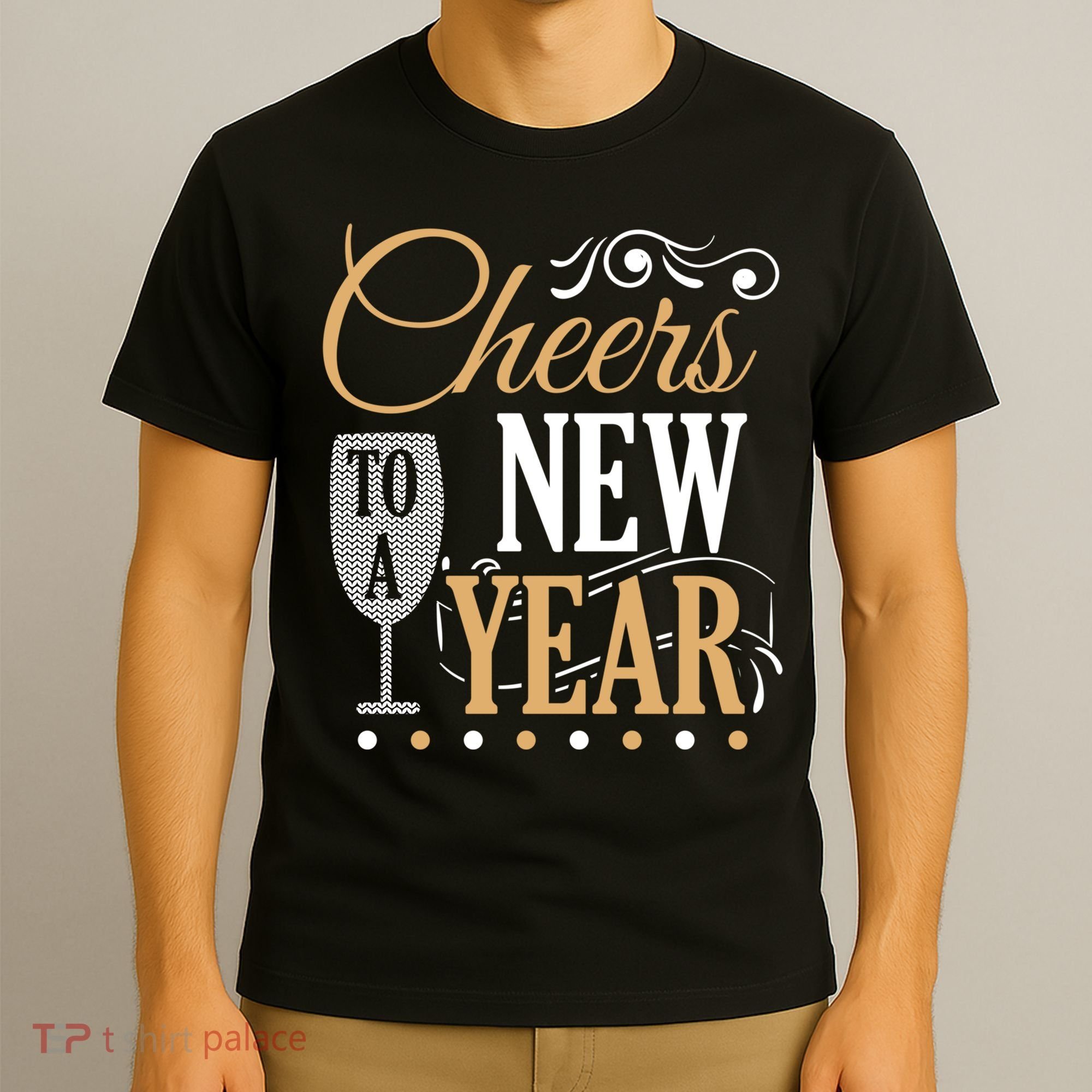 Happy New Year With Celebration New Years Eve T-Shirt