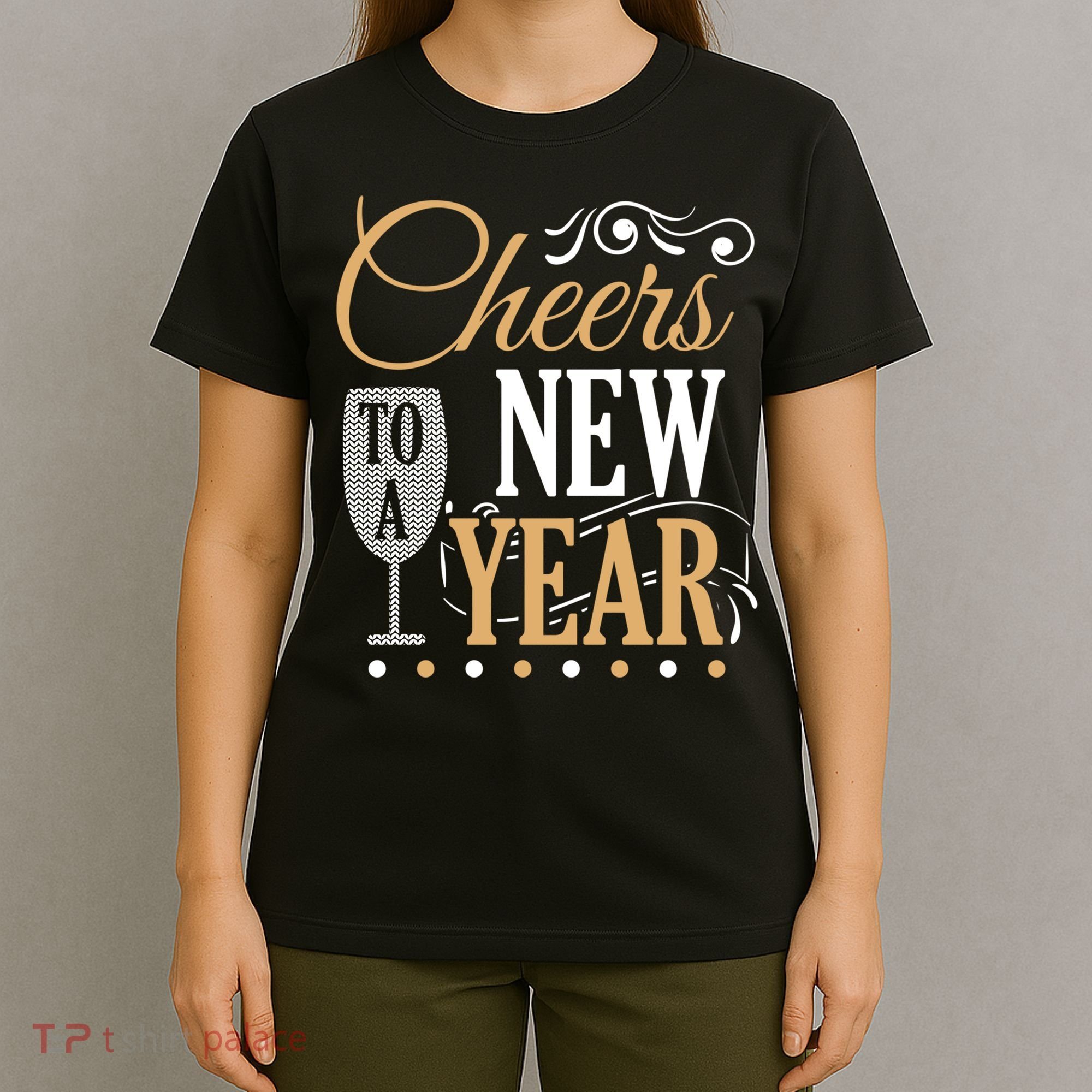 Happy New Year With Celebration New Years Eve T-Shirt