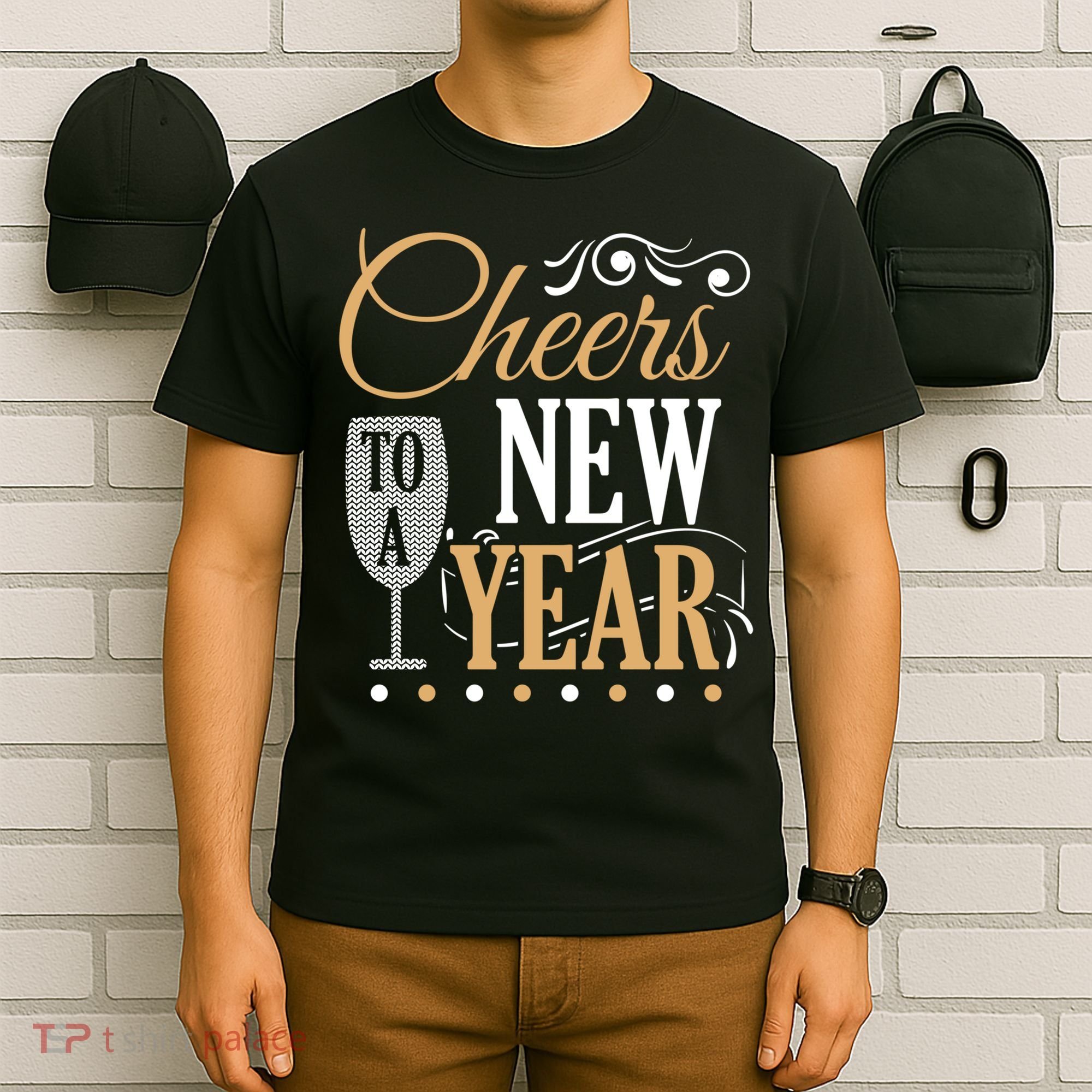 Happy New Year With Celebration New Years Eve T-Shirt