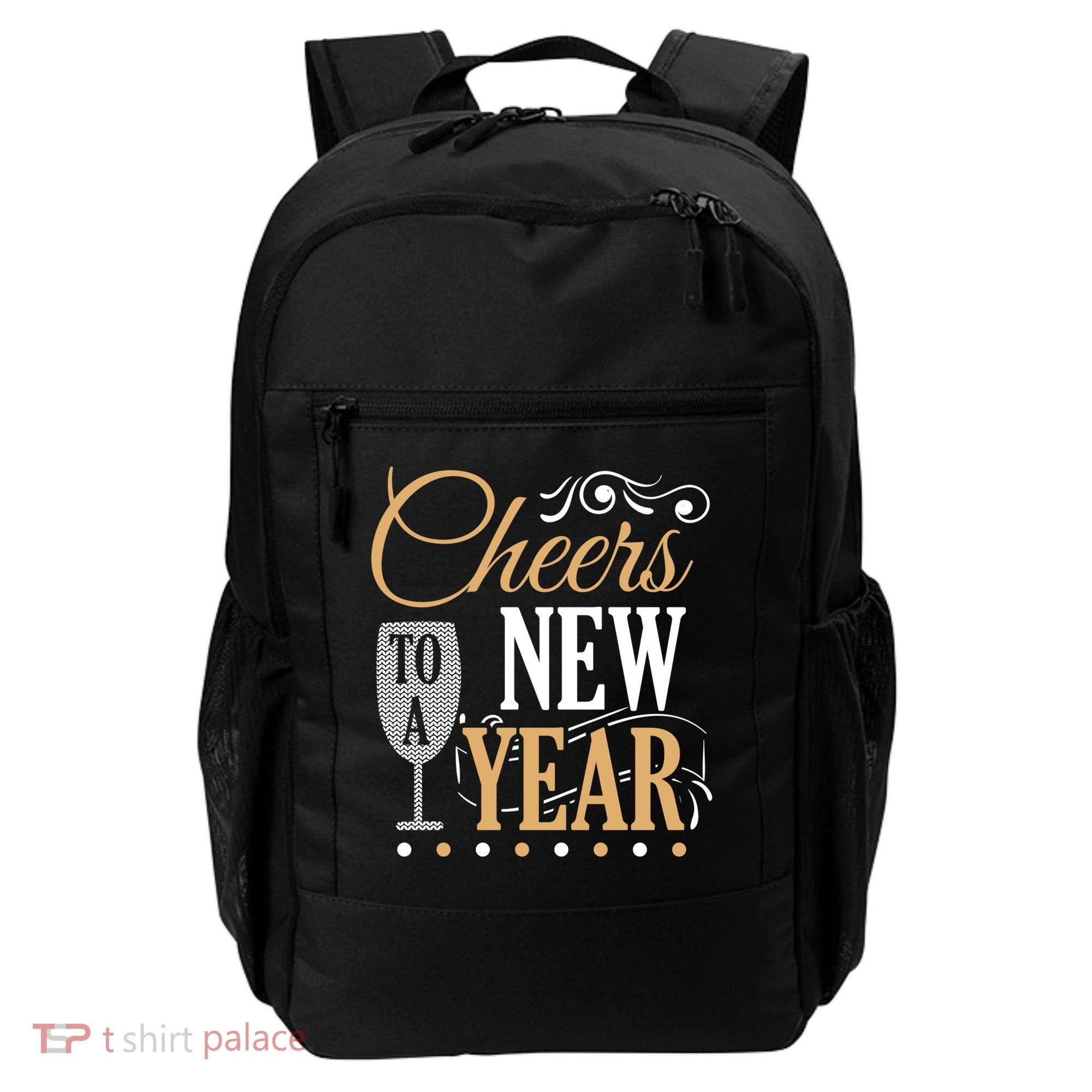 Happy New Year With Celebration New Years Eve Backpack