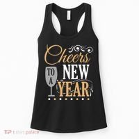 Happy New Year With Celebration New Years Eve Women's Tank Top thumb 0
