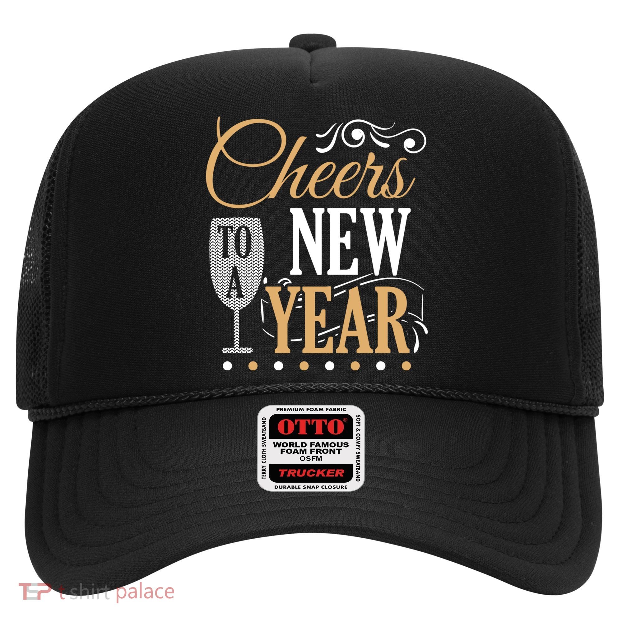 Happy New Year With Celebration New Years Eve Hat