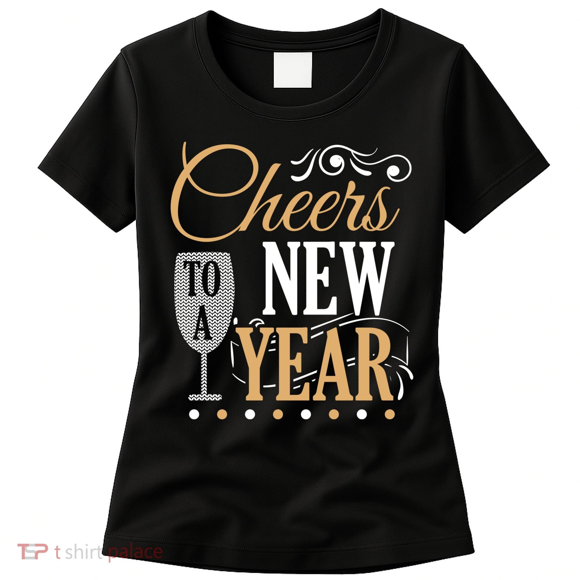 Happy New Year With Celebration New Years Eve Women's T-Shirt