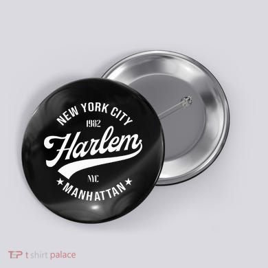 Harlem New York Button