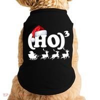 Ho Cubed Funny Christmas For Math Teachers Doggie Tank thumb 0