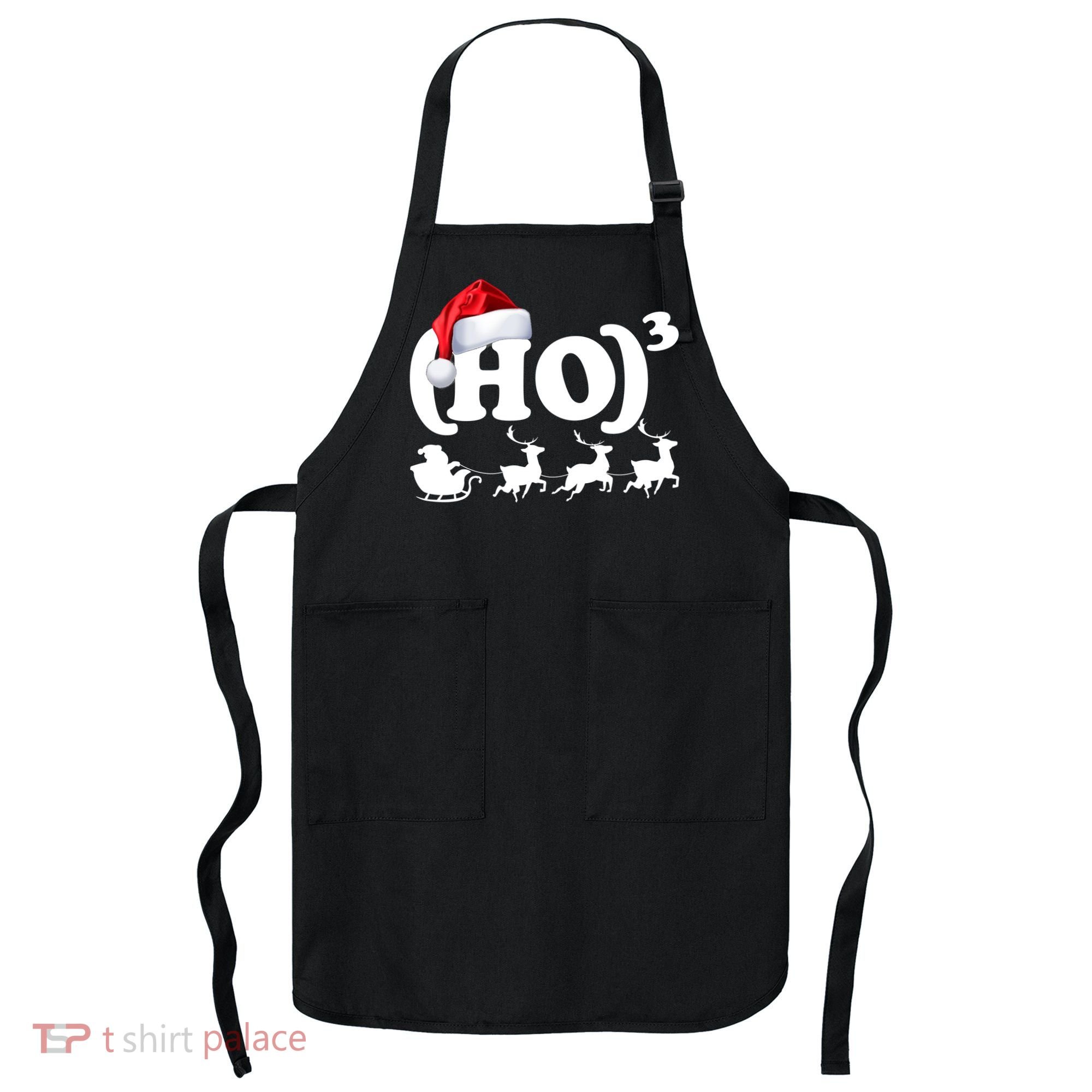 Ho Cubed Funny Christmas For Math Teachers Apron