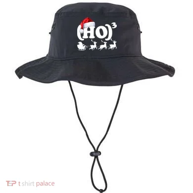 Ho Cubed Funny Christmas For Math Teachers Bucket Hat