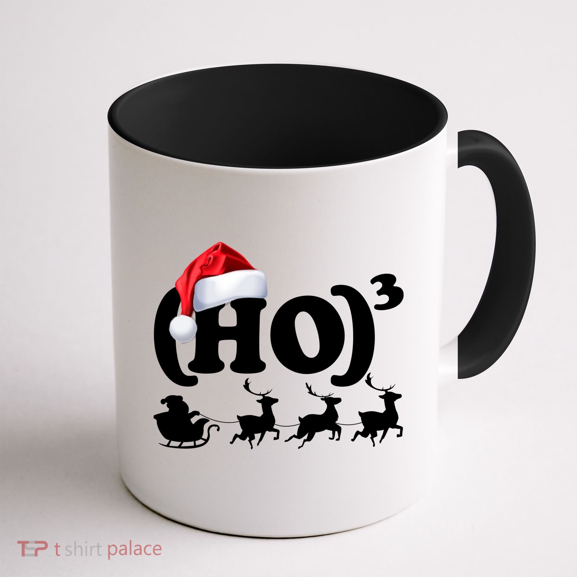 Ho Cubed Funny Christmas For Math Teachers Coffee Mug