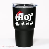 Ho Cubed Funny Christmas For Math Teachers Tumbler thumb 0