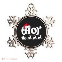 Ho Cubed Funny Christmas For Math Teachers Ornament thumb 0