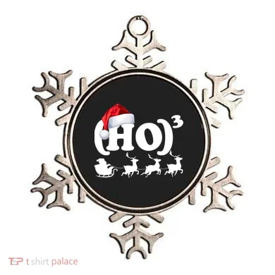 Ho Cubed Funny Christmas For Math Teachers Ornament