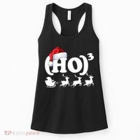 Ho Cubed Funny Christmas For Math Teachers Women's Tank Top thumb 0
