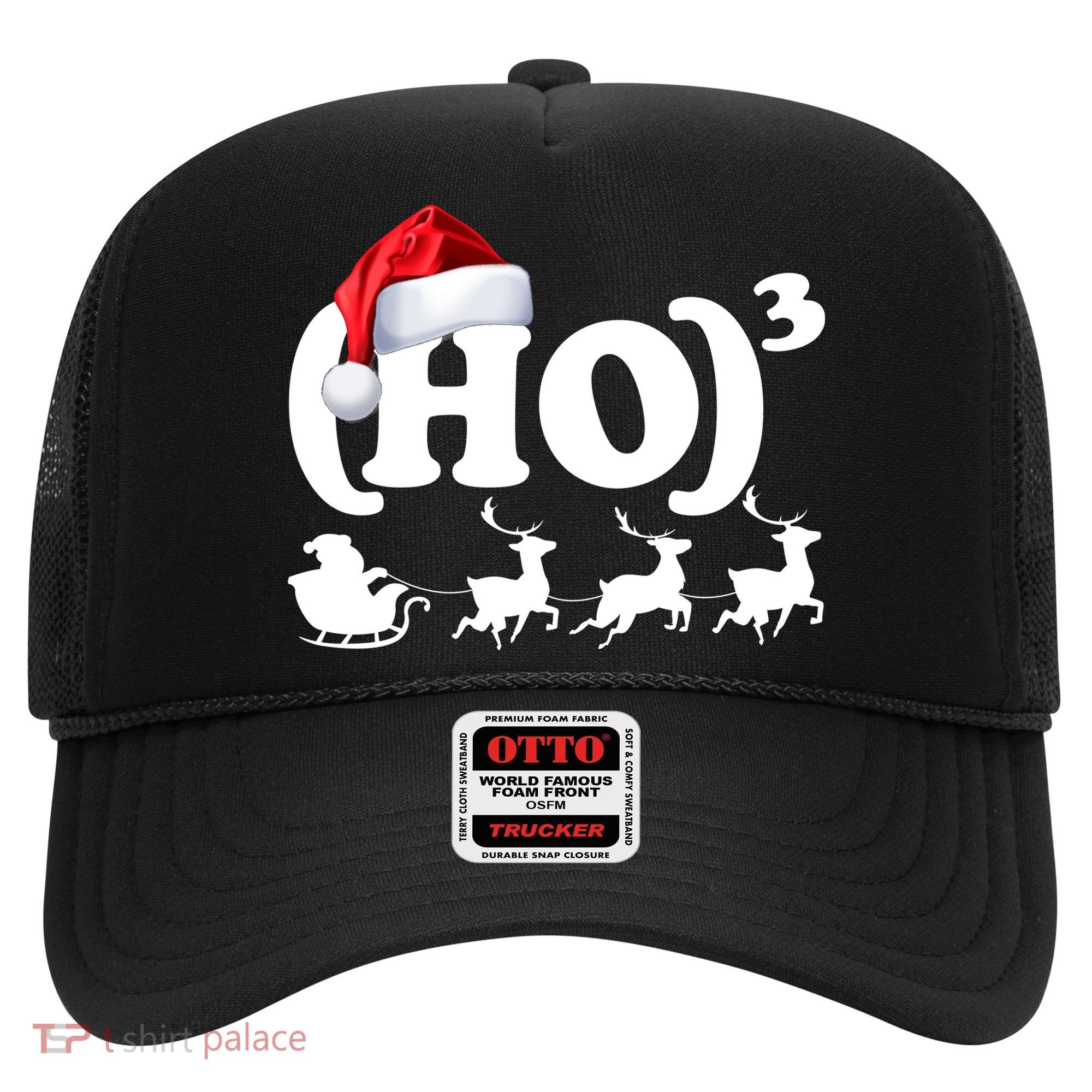 Ho Cubed Funny Christmas For Math Teachers Hat
