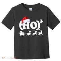 Ho Cubed Funny Christmas For Math Teachers Toddler T-Shirt thumb 0