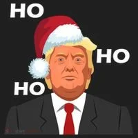 Ho Ho Ho Donald Trump Women's Sweatshirt thumb 2