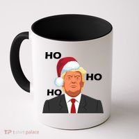 Ho Ho Ho Donald Trump Coffee Mug thumb 0