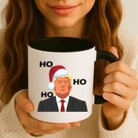 Ho Ho Ho Donald Trump Coffee Mug thumb 3