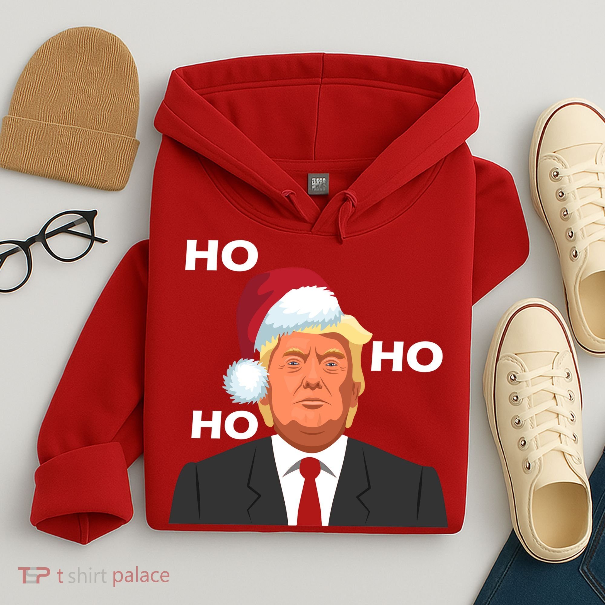 Ho Ho Ho Donald Trump Hoodie