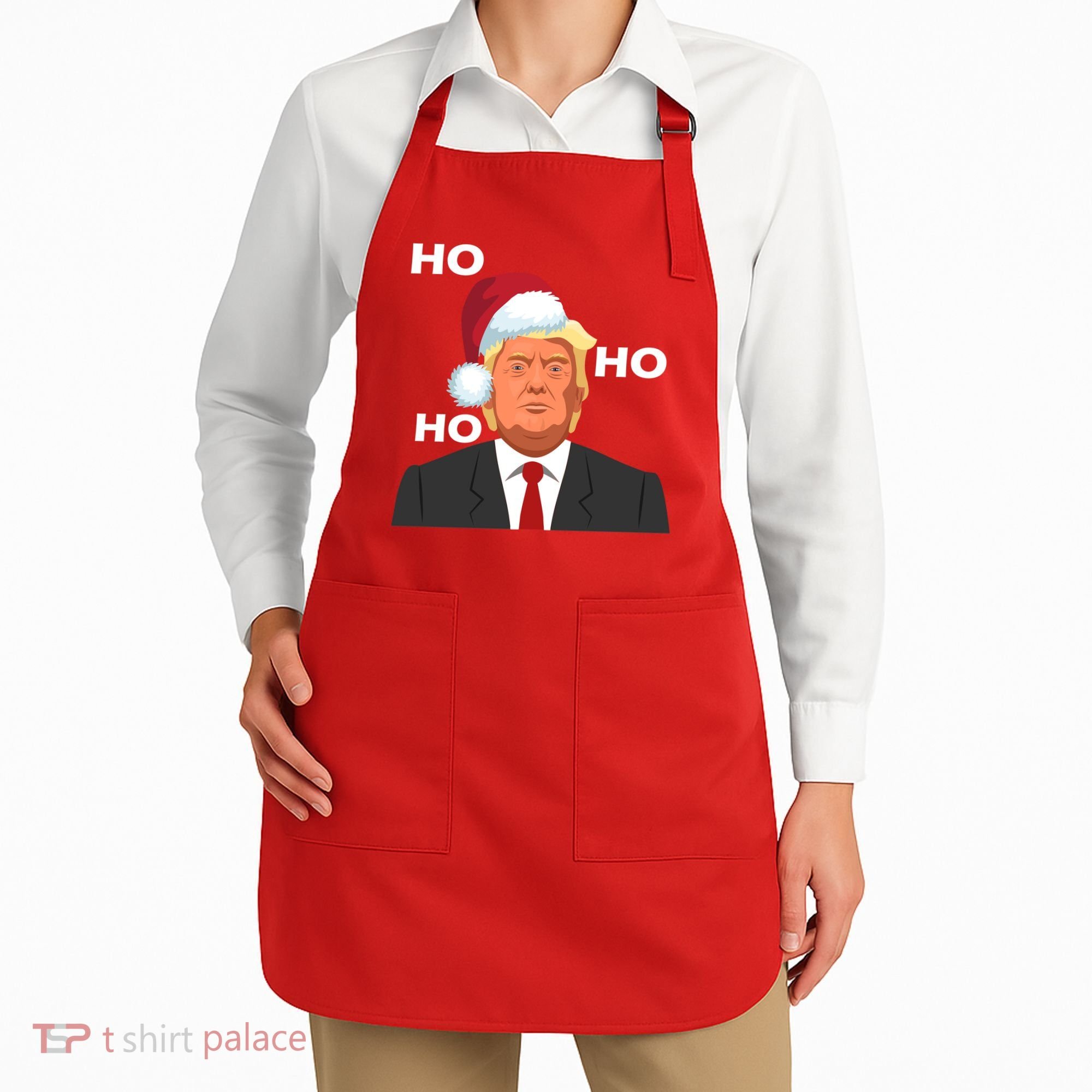 Ho Ho Ho Donald Trump Apron