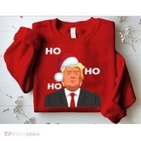 Ho Ho Ho Donald Trump Sweatshirt thumb 2
