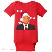 Ho Ho Ho Donald Trump Baby Bodysuit thumb 0